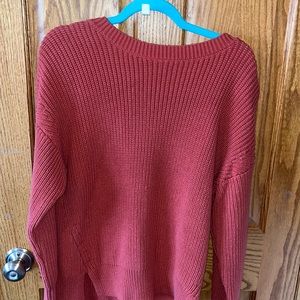 Red/orange Aeropostale sweater great condition